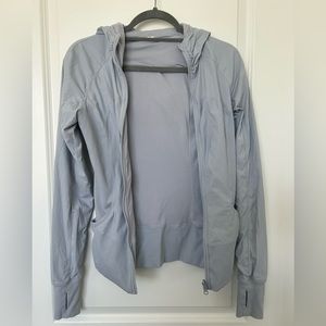 Zip Up Hooded Athletic Jacket